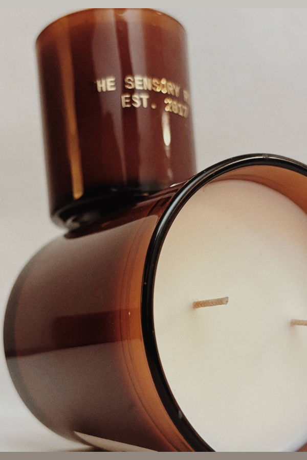 The Sensory Riot Hinoki Hideaway Candle
