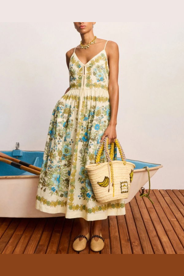 ALÉMAIS Sophia Midi Dress - Multi