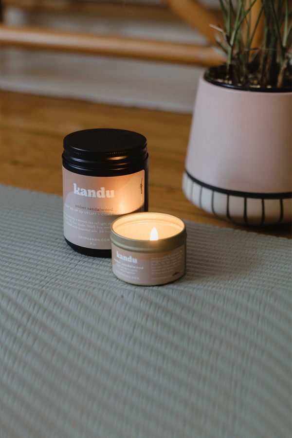 Matr Boomie Amber Sandalwood Candle - 3oz