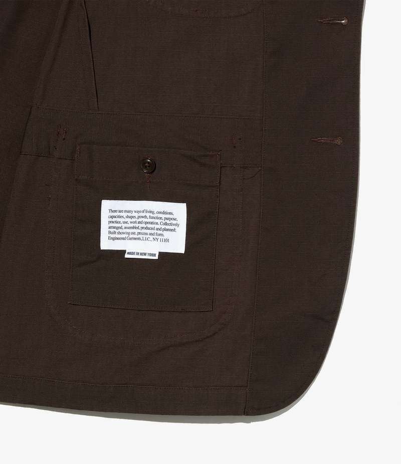 Engineered Garments Bedford Jacket Heavyweight Cotton Ripstop