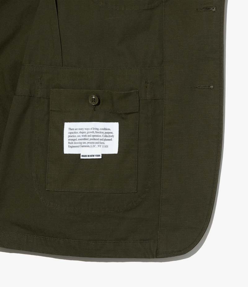 Engineered Garments Bedford Jacket Heavyweight Cotton Ripstop