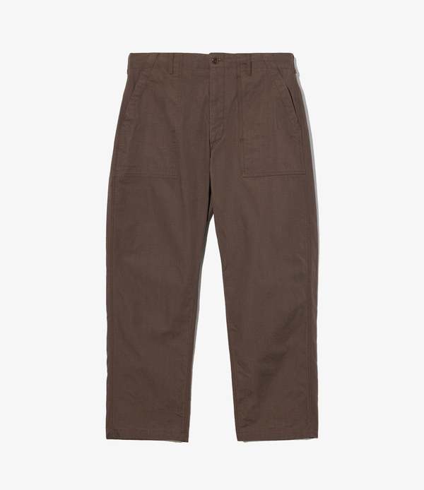 Engineered Garments Fatigue Pant Heavyweight Cotton Ripstop - Dark Brown