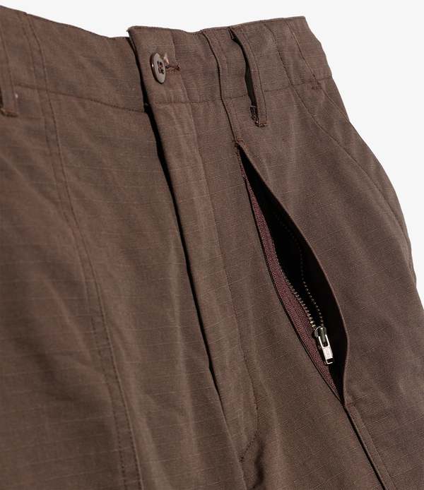 Engineered Garments Fatigue Pant Heavyweight Cotton Ripstop - Dark Brown