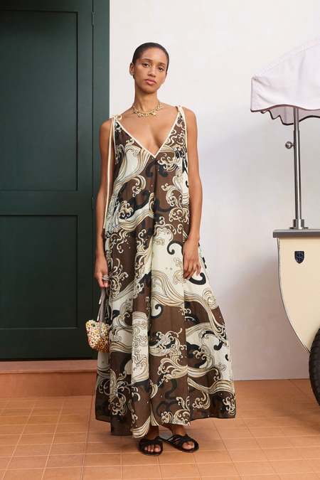 Cleobella Vicenza Midi Dress - Retro Tile | Garmentory