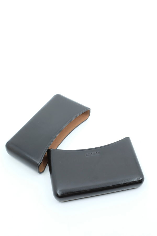 Lemaire Ristretto Leather Molded Card Holder