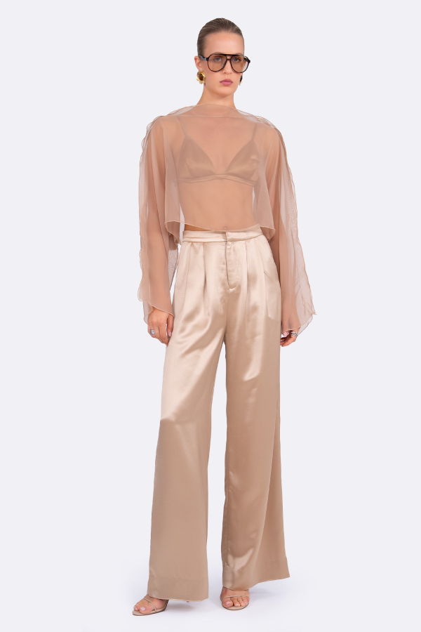 Nonchalant Label Ezra Top - Sand