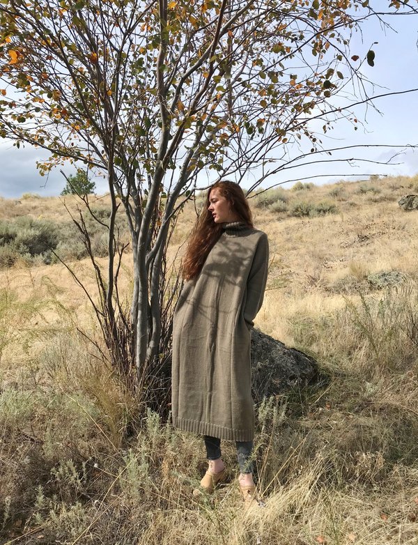 lauren manoogian turtleneck dress