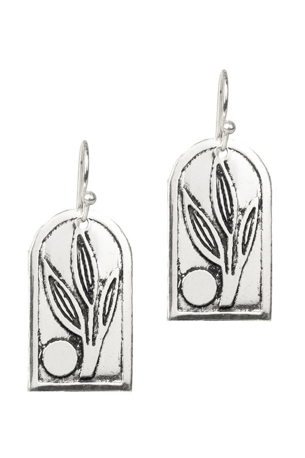 Matr Boomie Patra Leaf Drop Earrings