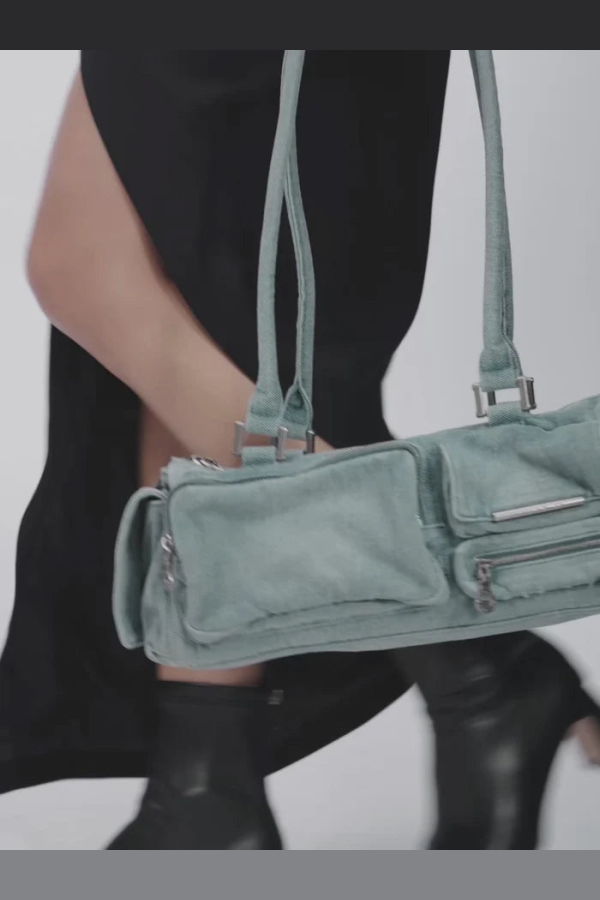 AEST STUDIOS Capture Multipocket Bag - Denim