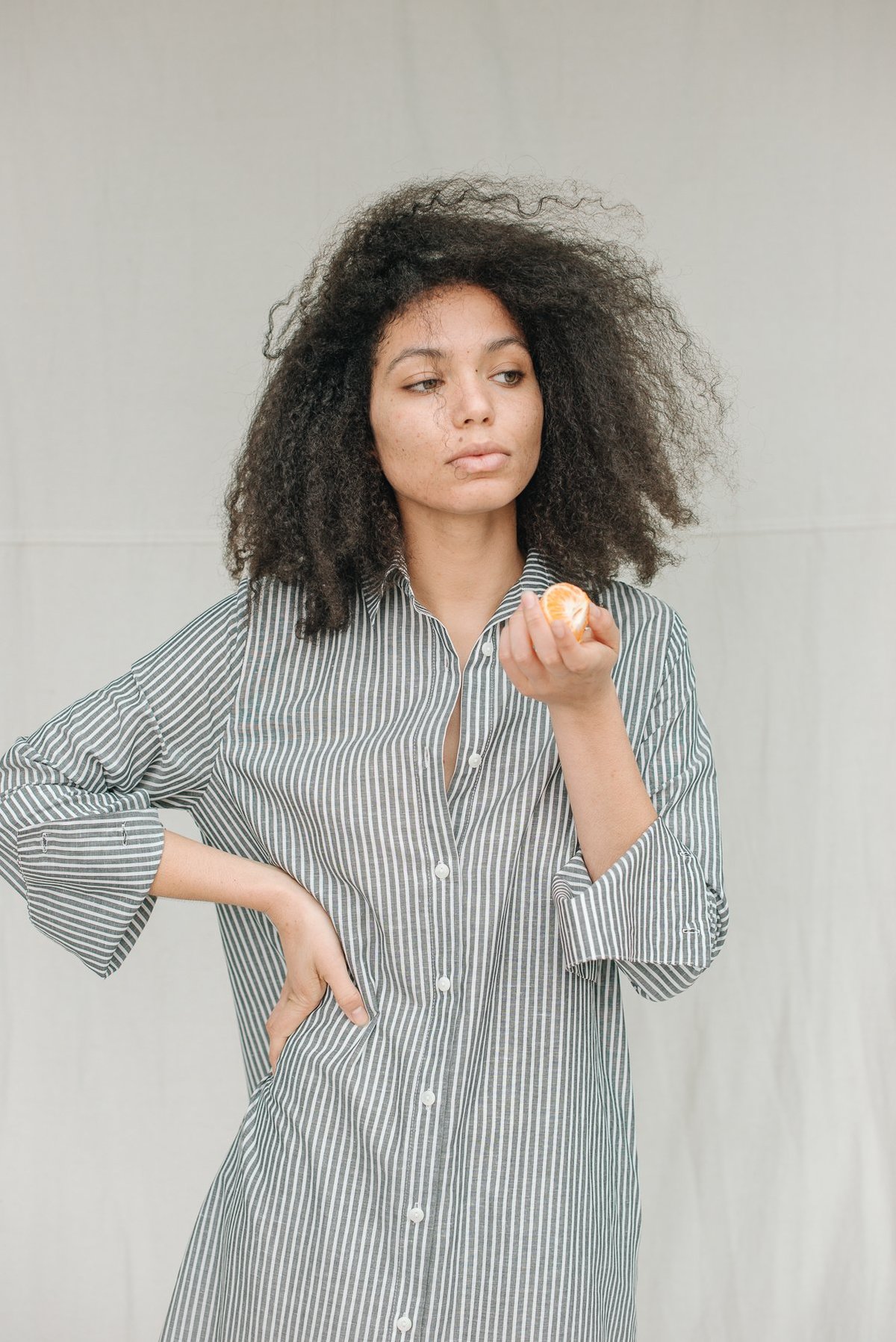 Mina Nicholson Dress - Stripe - Image 4 of 4