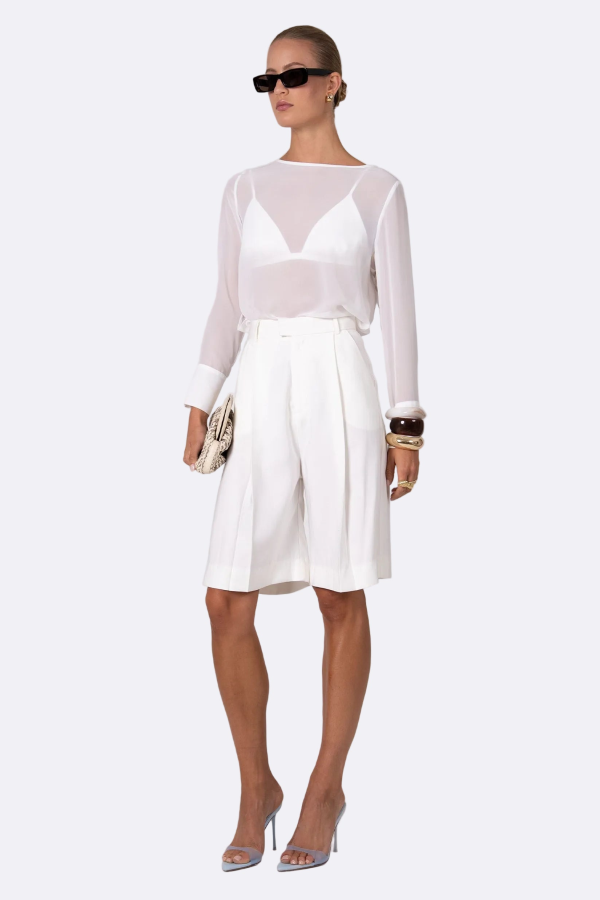 Nonchalant Label Charles Culotte - Ivory