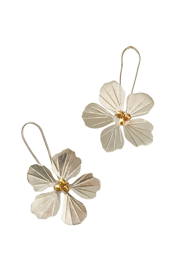 Matr Boomie Sayuri Flower Drop Earrings