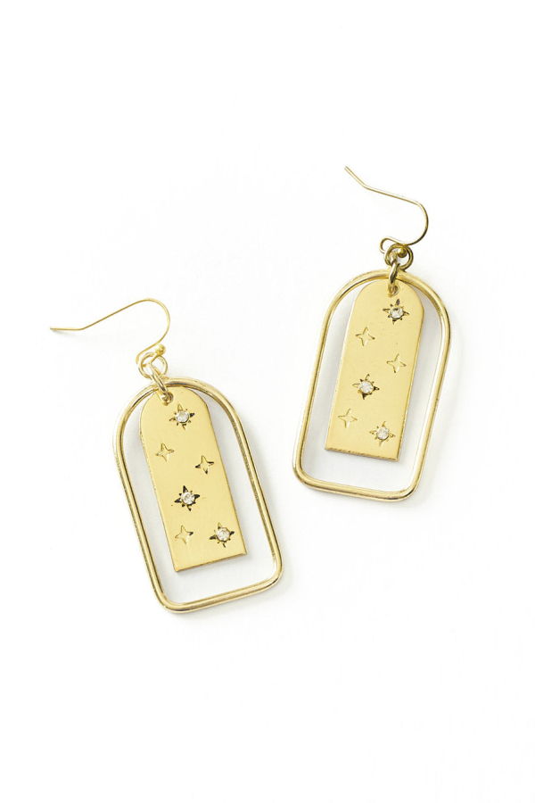 Matr Boomie Sitara Starry Archway Earrings