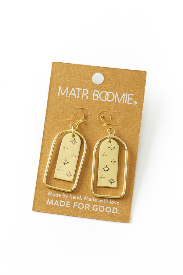 Matr Boomie Sitara Starry Archway Earrings