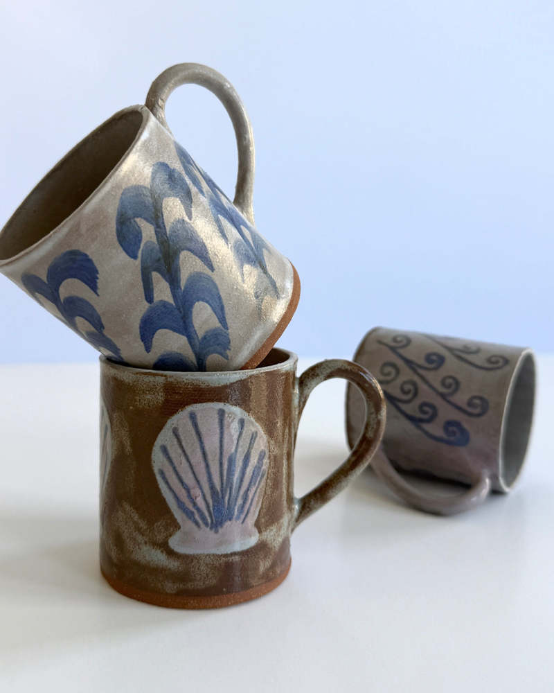 JUST VARIABLES Handmade Ceramic Mugs by Shiela Laufer