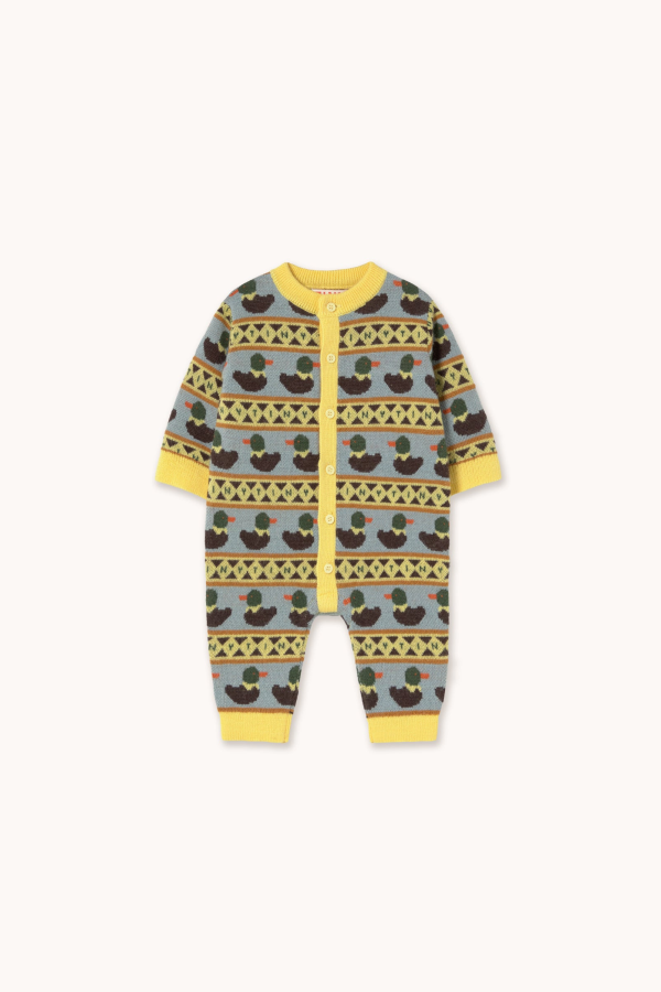 KIDS Tinycottons Ducks Knit One Piece