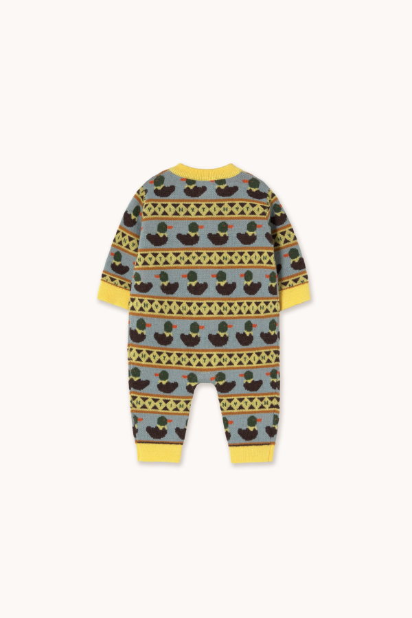 KIDS Tinycottons Ducks Knit One Piece