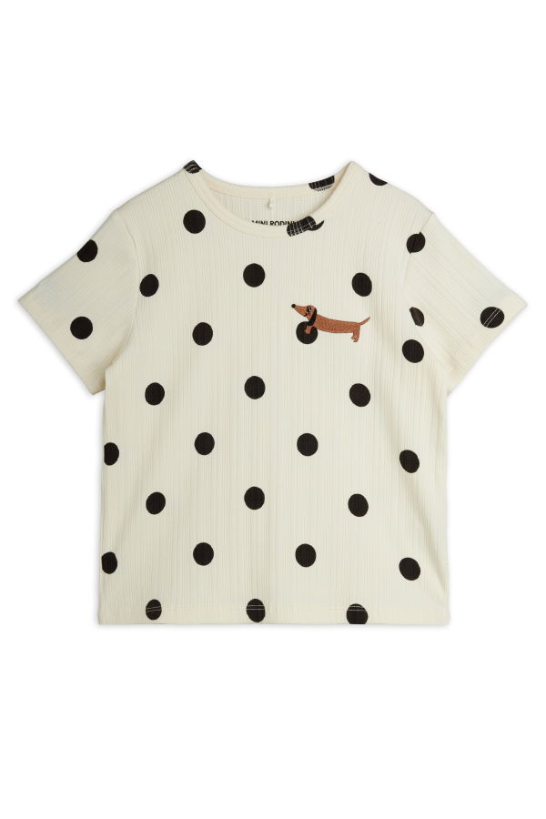KIDS Mini Rodini Dots Dog Tee