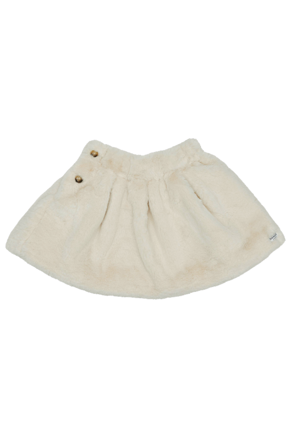 KIDS Donsje Qisabelle Skirt - Off White Teddy