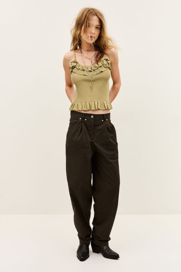 Ba&sh Zaria Knit Tank Top