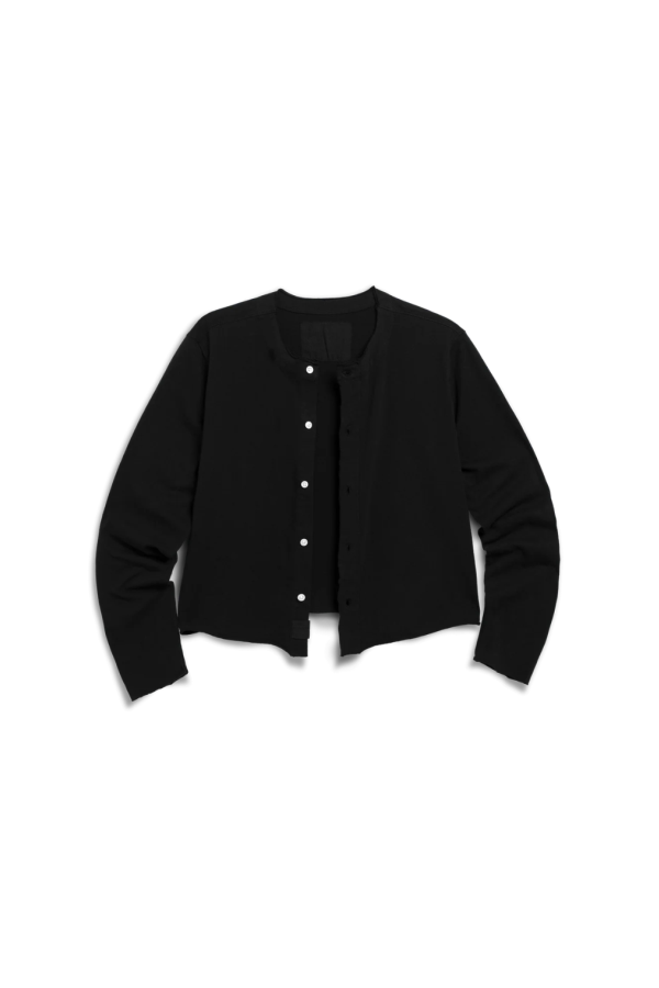 Frank & Eileen Jackie T-Shirt Cardigan - Black