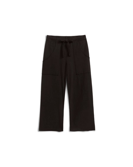 AMOMENTO Curved Capri Pants - White | Garmentory