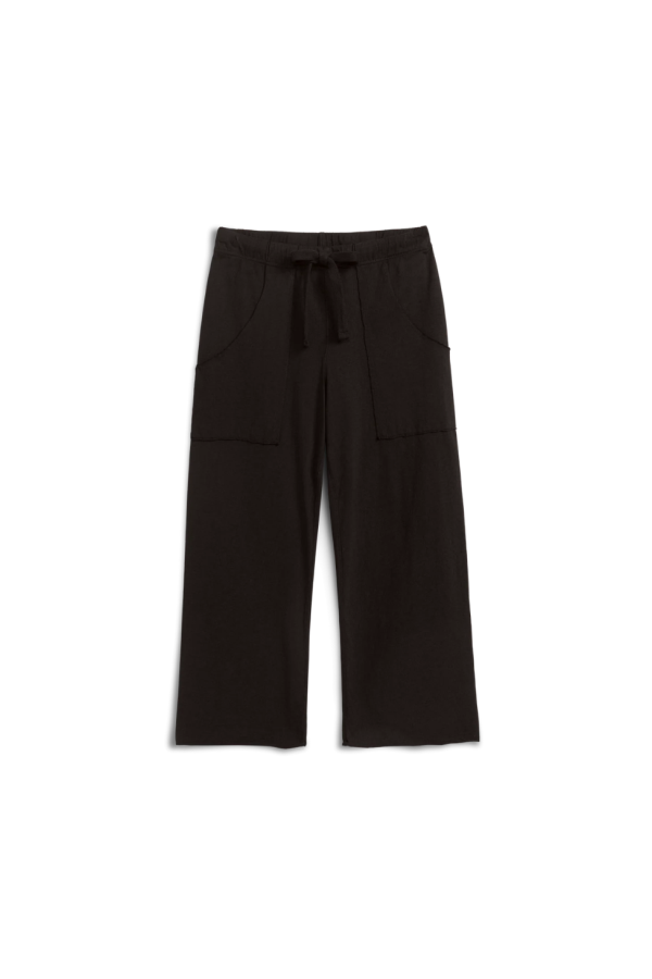 Frank & Eileen Penny Patch Pocket Sweatpant Jersey - Black