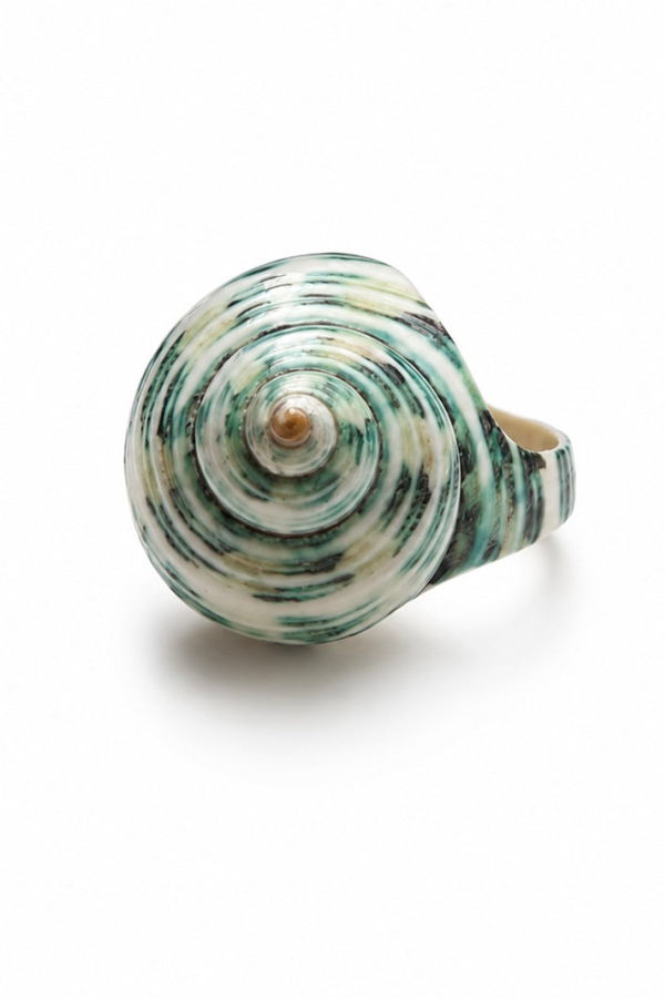 LOBA Azure Tide Shell Ring