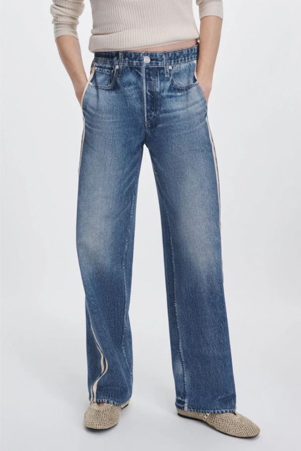 Rag & Bone Miramar Terry Track Pull-On Pant - Sutton