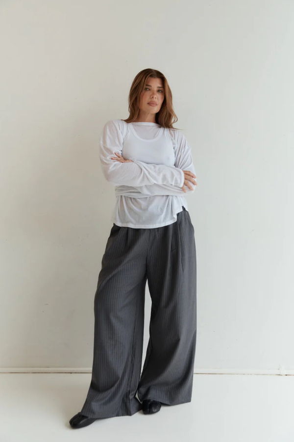 Wilhelmina Studio Cut Out L/S Top