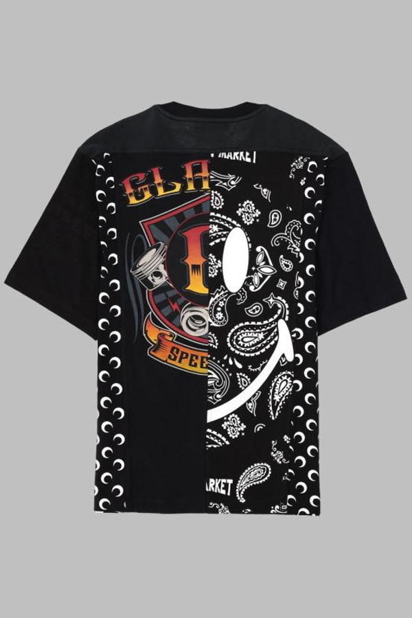 MARINE SERRE T-Shirt - Black