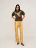 Carmen Says Deer Print Denim Jeans - Thumbnail 6