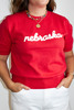 Ellsworth & Ivey Nebraska Short Sleeve Chainstitch Sweater - Thumbnail 1