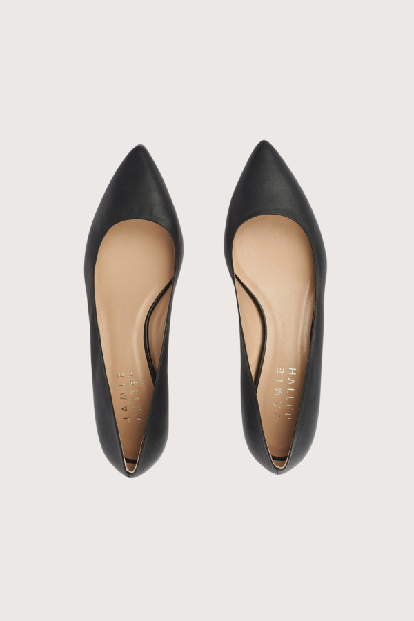 Jamie Haller The Kitty Point Heel - Black