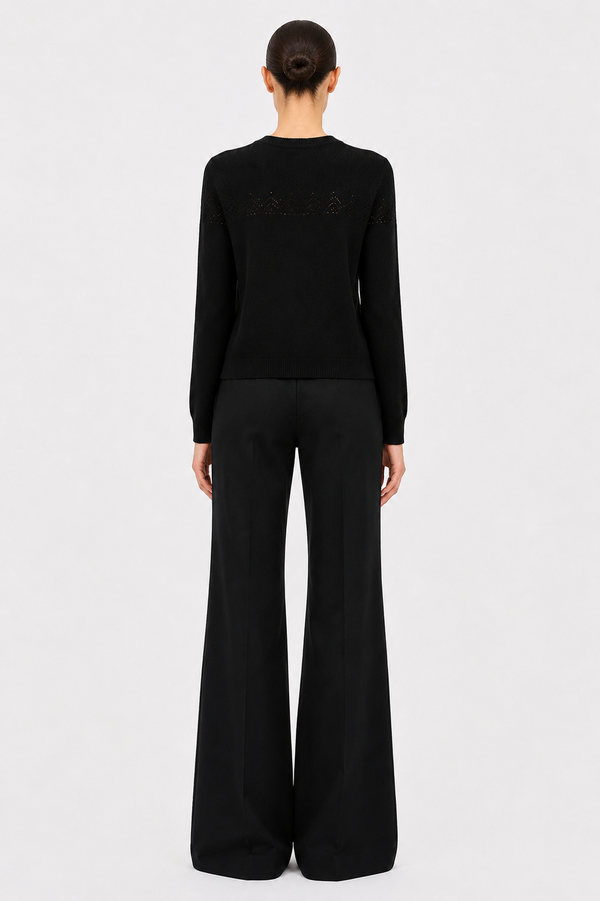 Ulla Johnson Emelie Cashmere Sweater - Noir