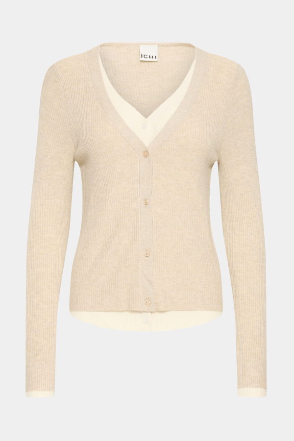 Ichi Fama Double Cardigan