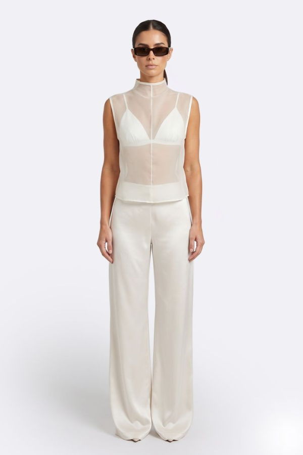 Nonchalant Label Colette Top - Ivory