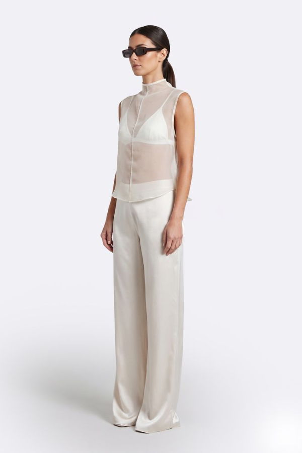 Nonchalant Label Colette Top - Ivory