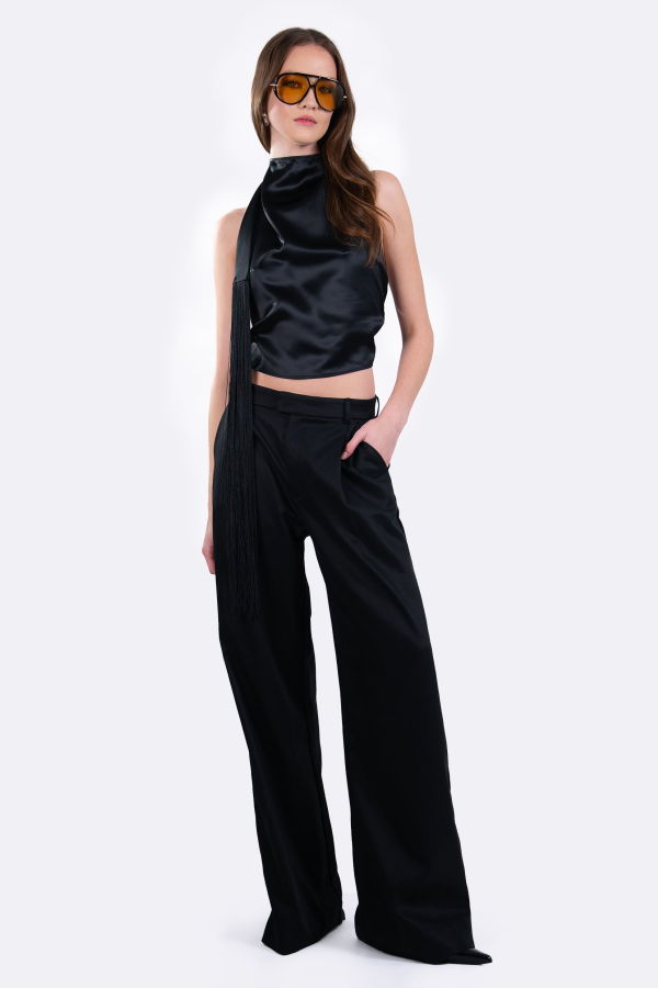 Nonchalant Label Freya Top - Black