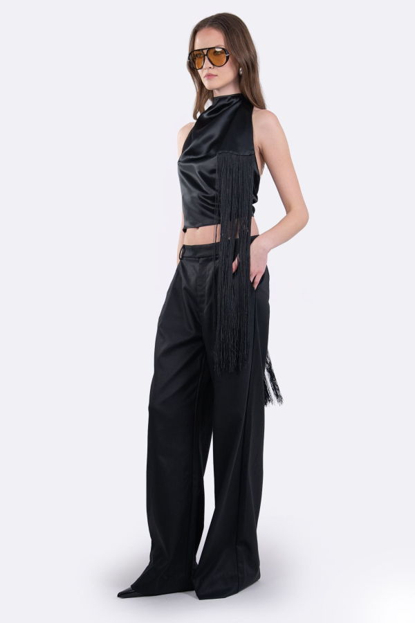 Nonchalant Label Freya Top - Black
