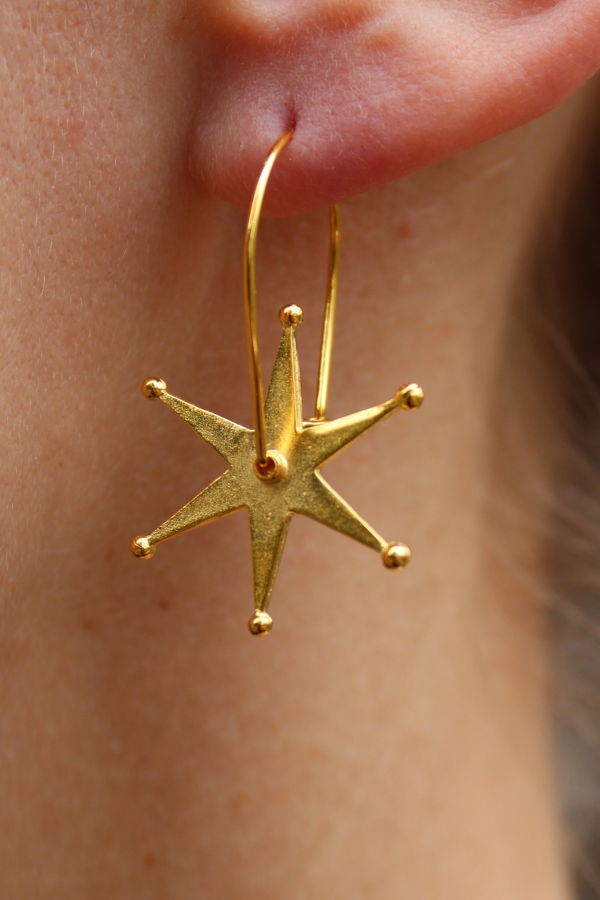 Spinning Spur Earrings 