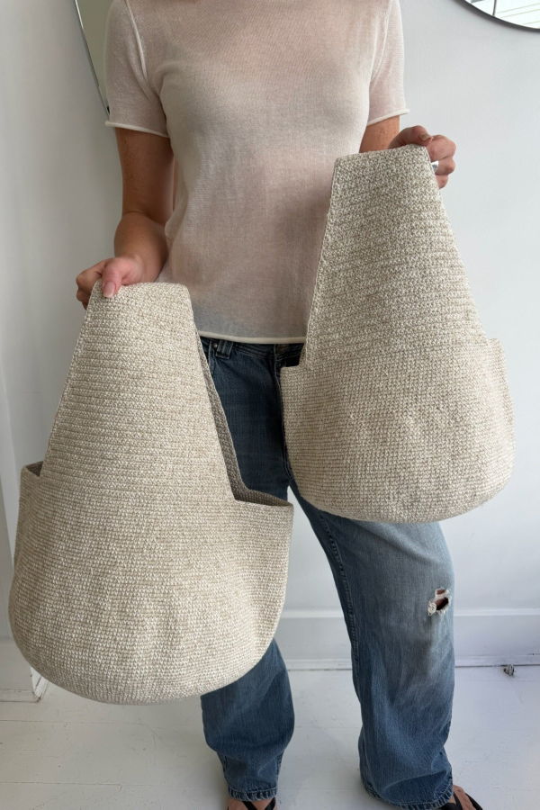 Lauren Manoogian Crochet Baby Vessel Bag