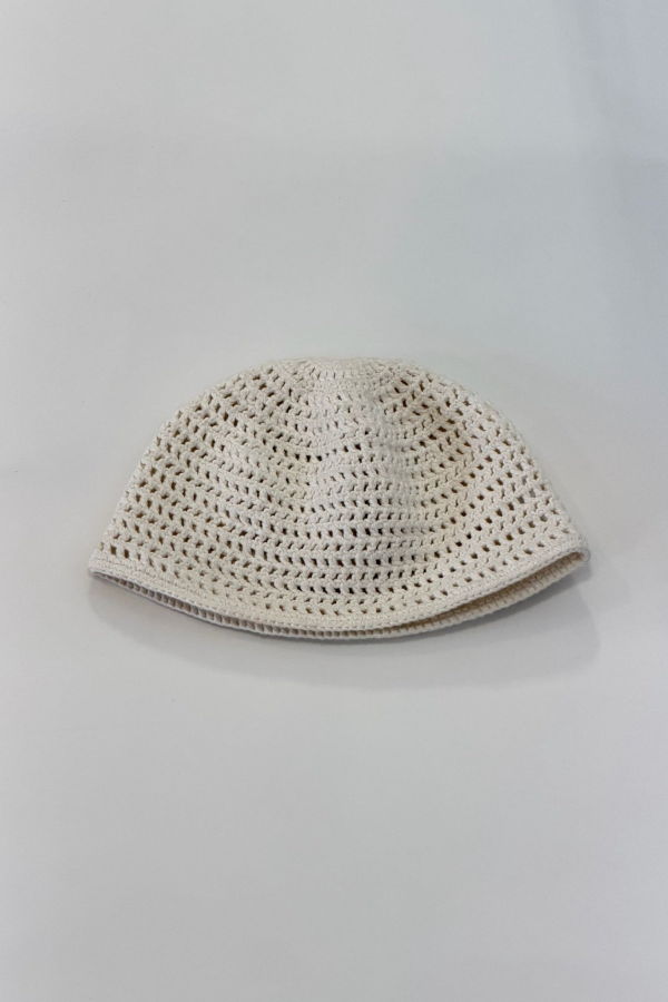 Lauren Manoogian Crochet Net Toque