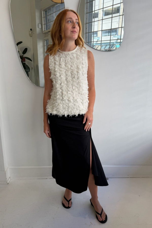 Lauren Manoogian Tufted Shell Top