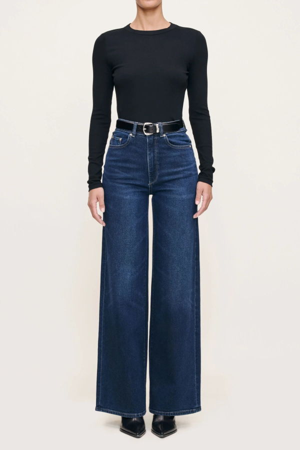 DL 1961 Hepburn Wide Leg High Rise Vintage Jeans