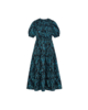 Ulla Johnson Othella S/S Cotton Dress - Midnight - Thumbnail 1