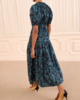 Ulla Johnson Othella S/S Cotton Dress - Midnight - Thumbnail 5