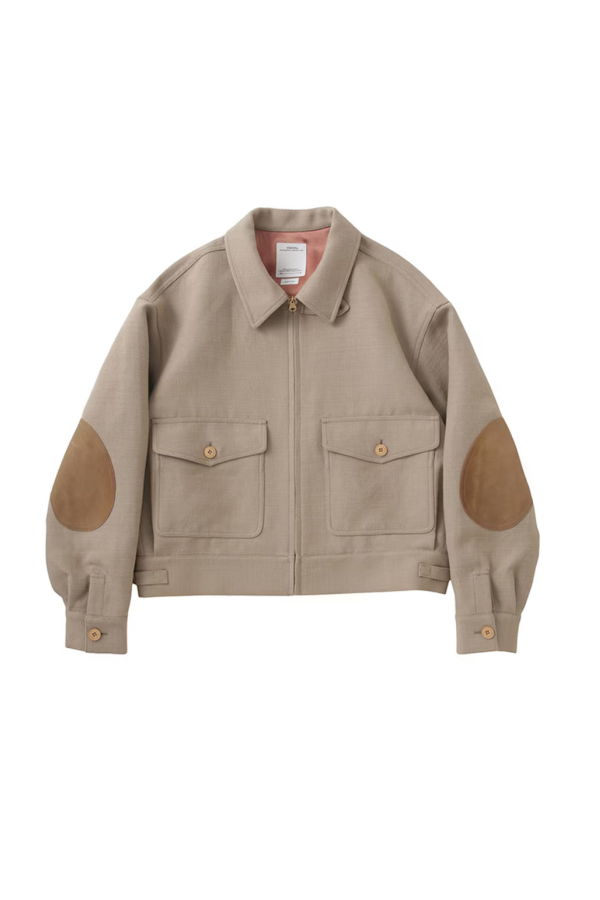 Visvim Wool Linen Langley Jacket - Beige