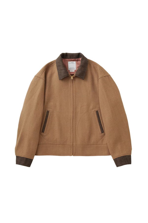 Visvim Beige Wool Linen Twill Strato Jacket