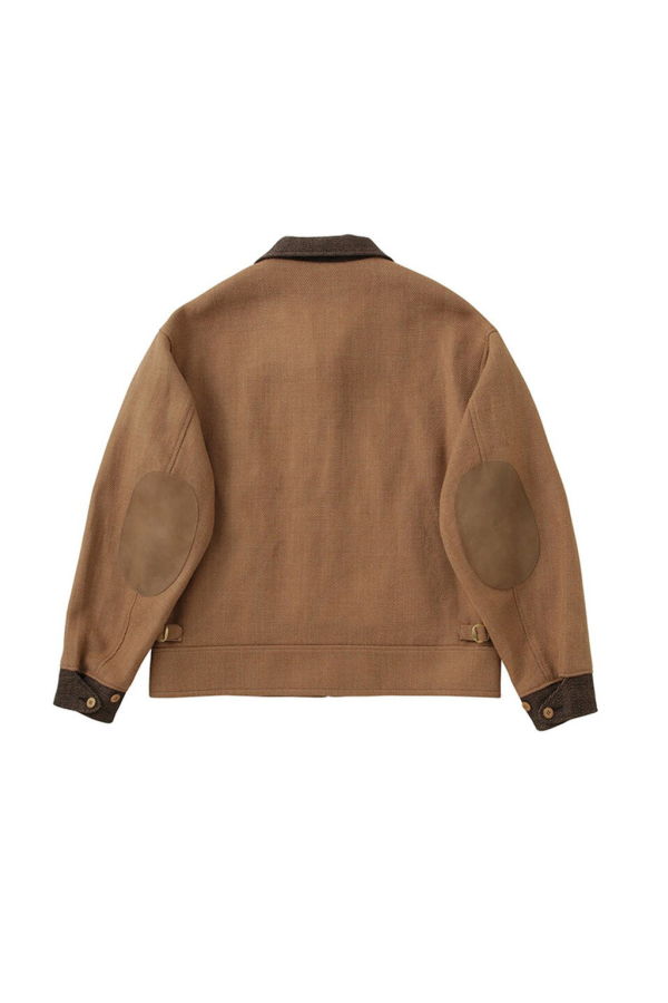 Visvim Beige Wool Linen Twill Strato Jacket